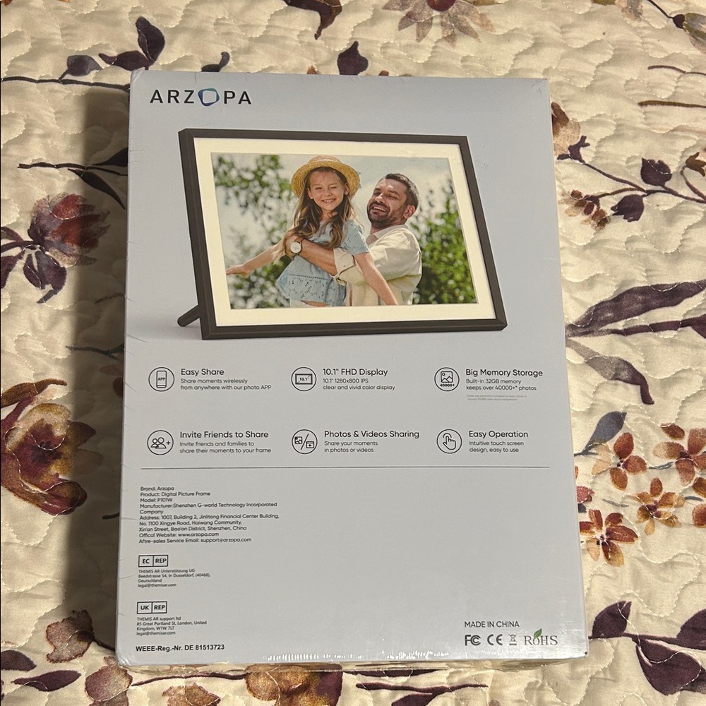 Digital Photo Frame - Black